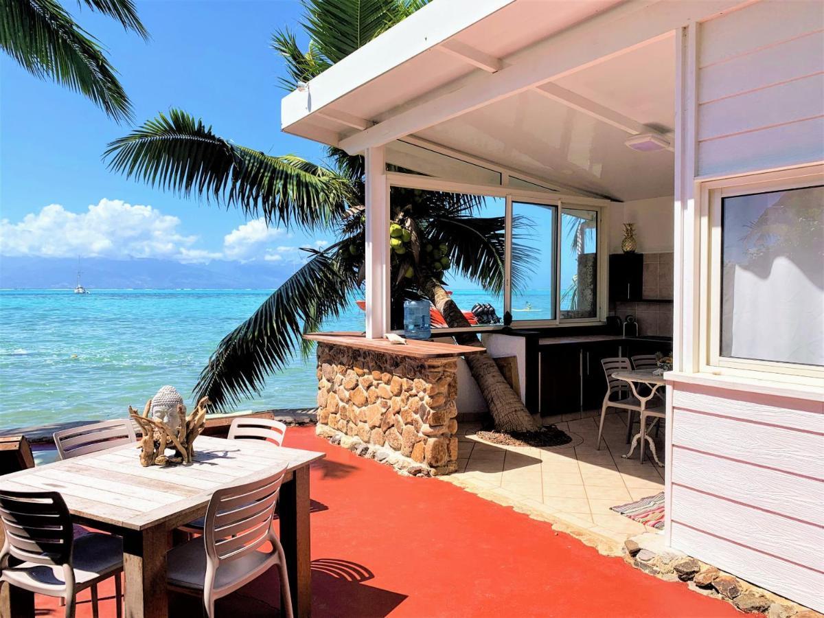 Moorea - Bungalow Chez Papou Afareaitu Dış mekan fotoğraf