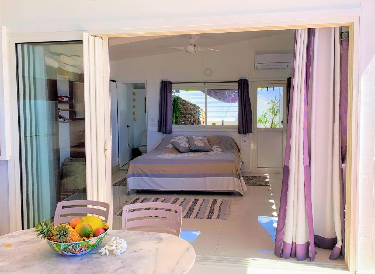 Moorea - Bungalow Chez Papou Afareaitu Dış mekan fotoğraf