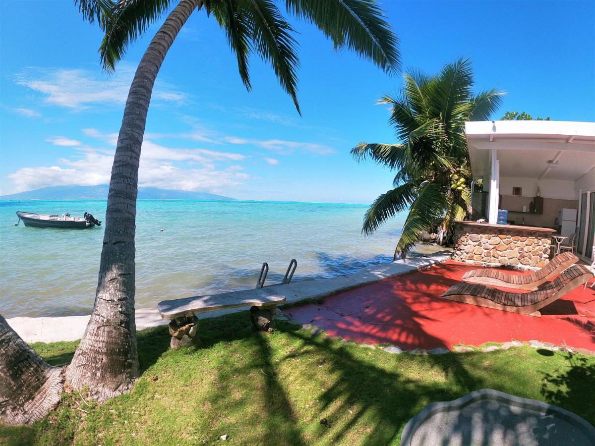 Moorea - Bungalow Chez Papou Afareaitu Dış mekan fotoğraf
