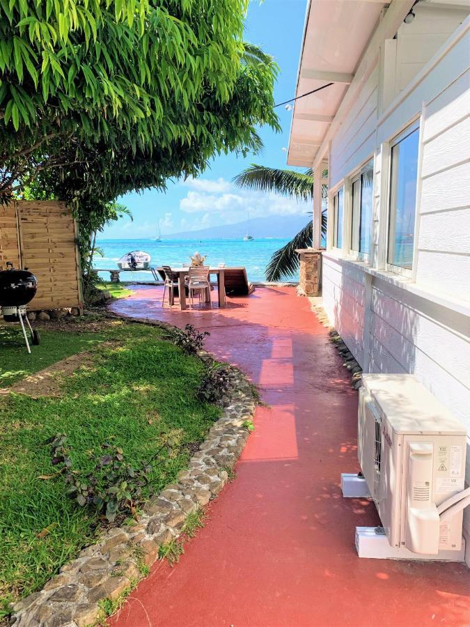 Moorea - Bungalow Chez Papou Afareaitu Dış mekan fotoğraf