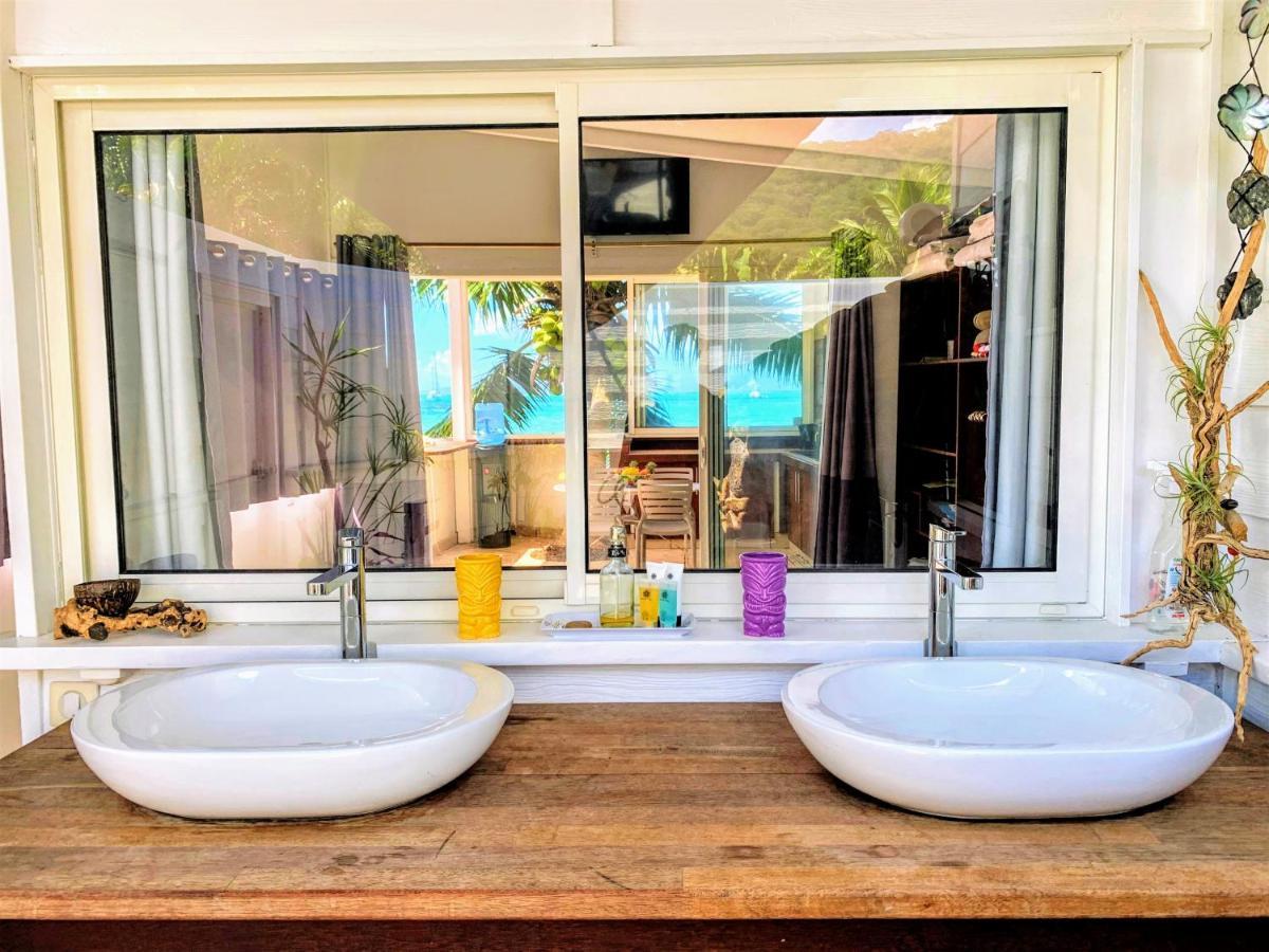 Moorea - Bungalow Chez Papou Afareaitu Dış mekan fotoğraf