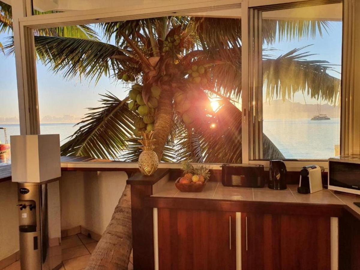 Moorea - Bungalow Chez Papou Afareaitu Dış mekan fotoğraf